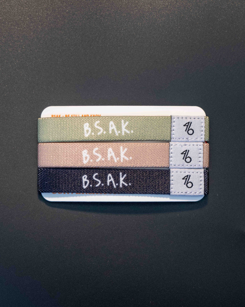 Earthy BSAK Bracelet Pack | Elastic 3 Pack