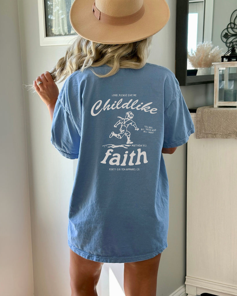 Childlike Faith Heavyweight Tee