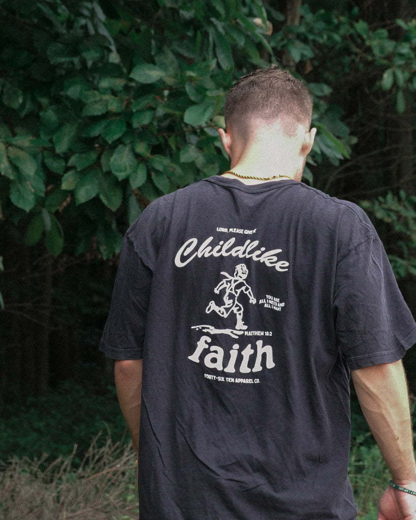 Childlike Faith Heavyweight Tee