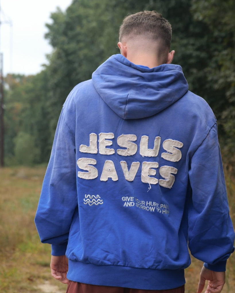 JESUS SAVES Heavyweight Hoodie